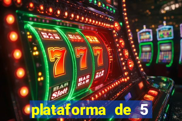 plataforma de 5 reais jogo do tigre